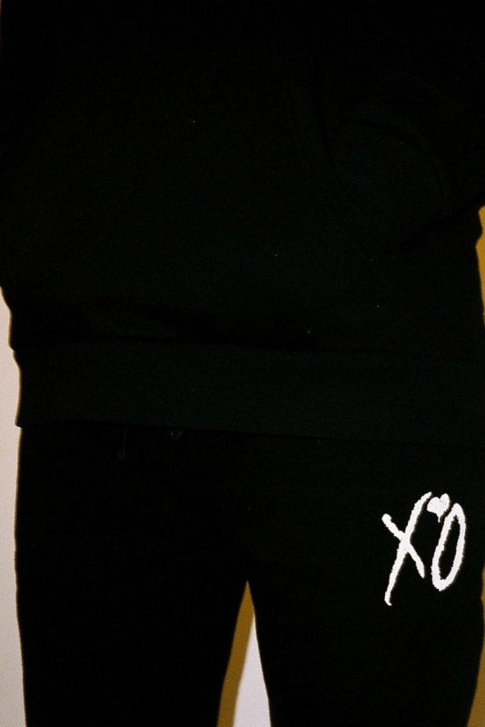 The Weeknd XO Collection 2016 Fall Winter hats t-shirts sweatpants sweatshirts black white camo starboy false alarm