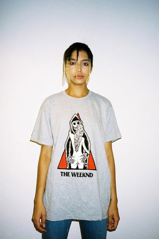 The Weeknd XO Collection 2016 Fall Winter hats t-shirts sweatpants sweatshirts black white camo starboy false alarm