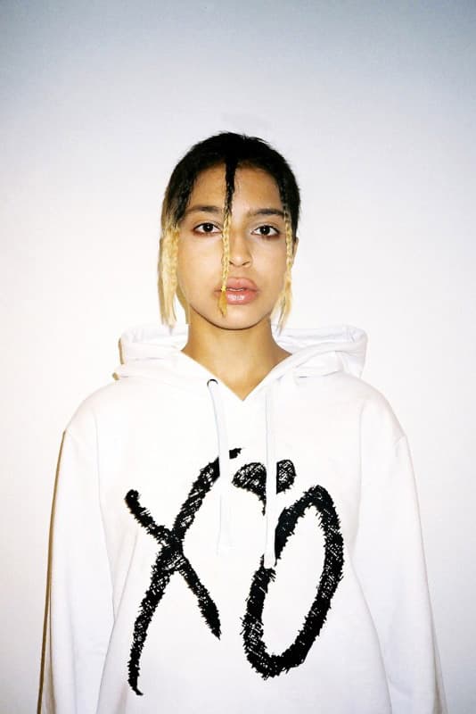 The Weeknd XO Collection 2016 Fall Winter hats t-shirts sweatpants sweatshirts black white camo starboy false alarm