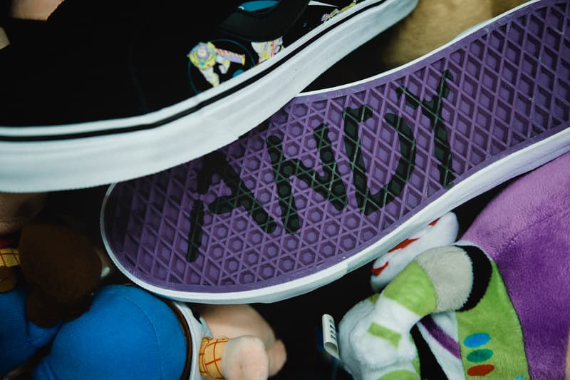 Toy Story Vans Sneakers Woody Buzz Lightyear Disney