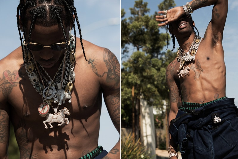 Travis Scott EXIT Magazine Editorial