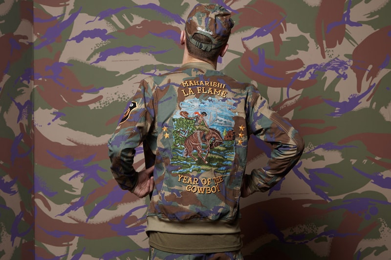 tracis scott x maharishi collection apparel rodeo
