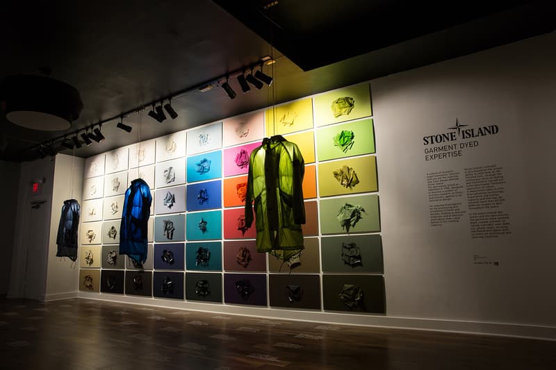 Stone Island Garment Dyed Expertise Exhibition UBIQ