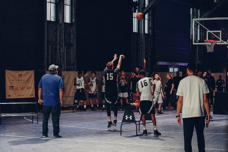 Under Armour Stephen Curry 3 Sneaker Launch Event San Francisco basketball warriors