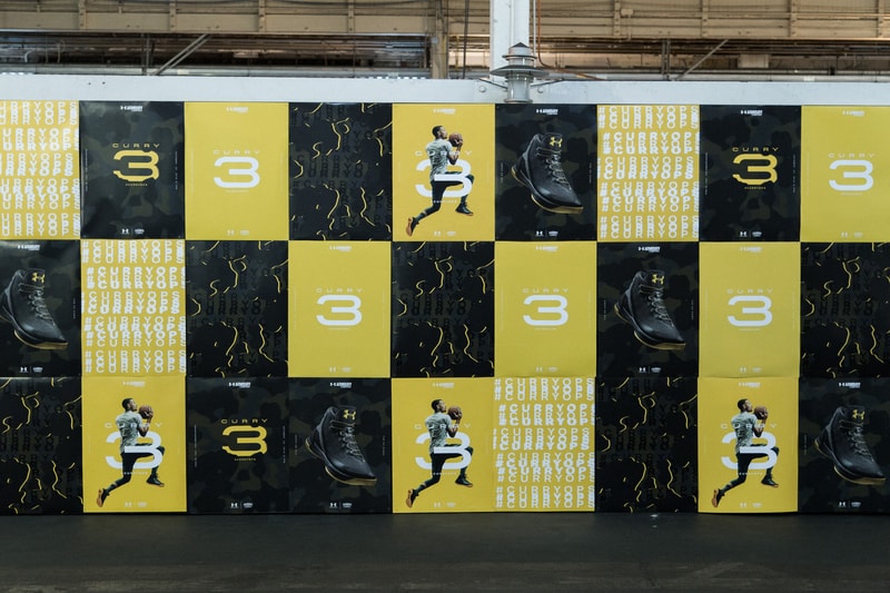 Under Armour Stephen Curry 3 Sneaker Launch Event San Francisco basketball warriors