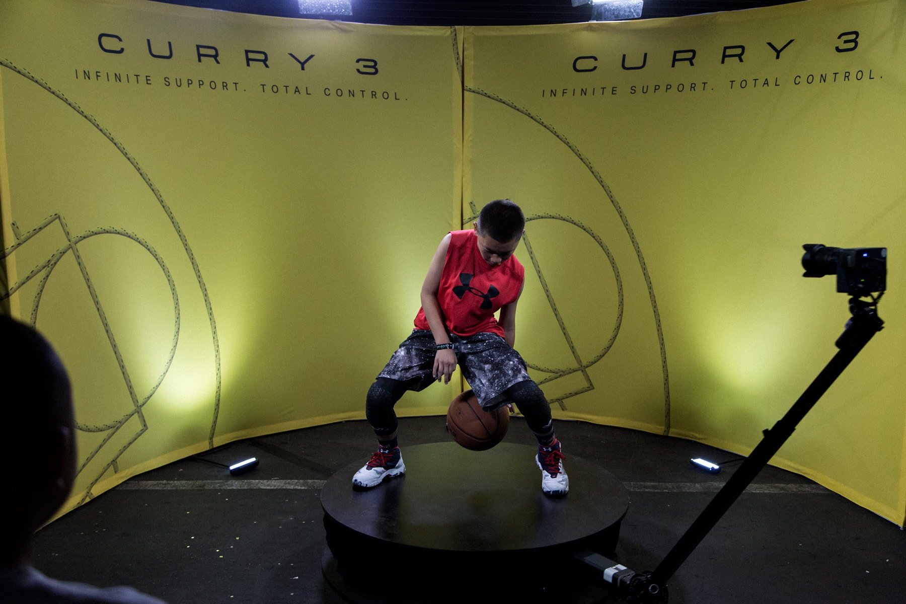 Under Armour Stephen Curry 3 Sneaker Launch Event San Francisco basketball warriors