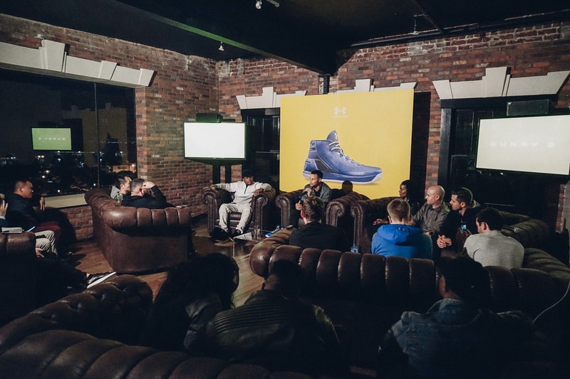 Under Armour Stephen Curry 3 Sneaker Launch Event San Francisco basketball warriors