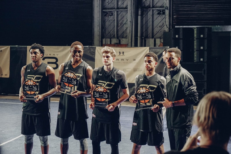 Under Armour Stephen Curry 3 Sneaker Launch Event San Francisco basketball warriors