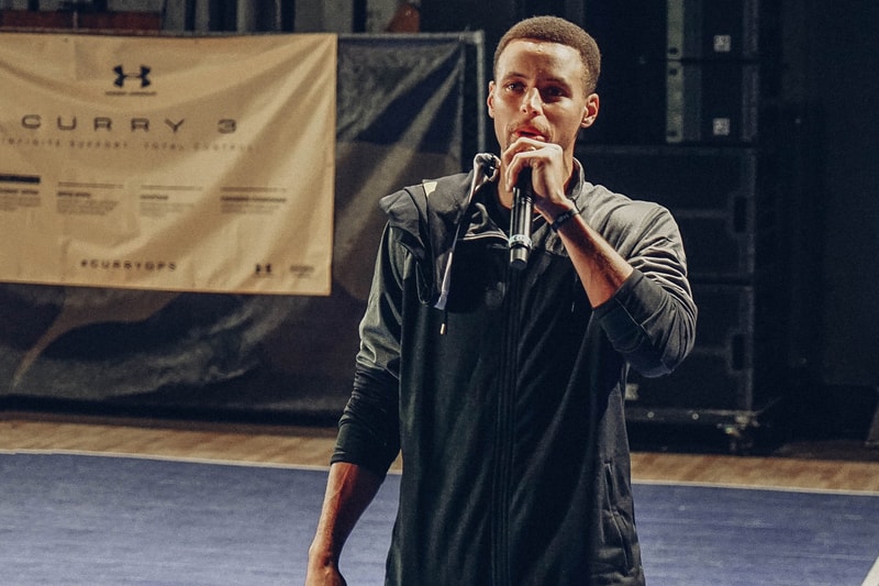 Under Armour Stephen Curry 3 Sneaker Launch Event San Francisco basketball warriors