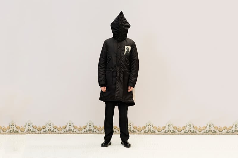 UNDERCOVER 2016 FW 18th Century Print Parka Michael Borremans