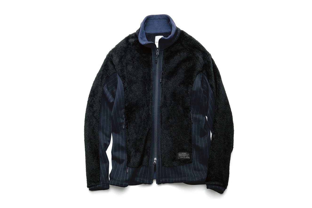uniform experiment fall/winter 2016 james grose leather polartec fleece