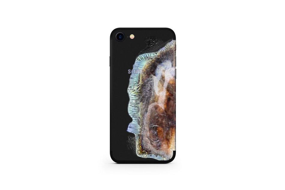 Exploded Samsung Note 7 iPhone Decal Case Uniqfind