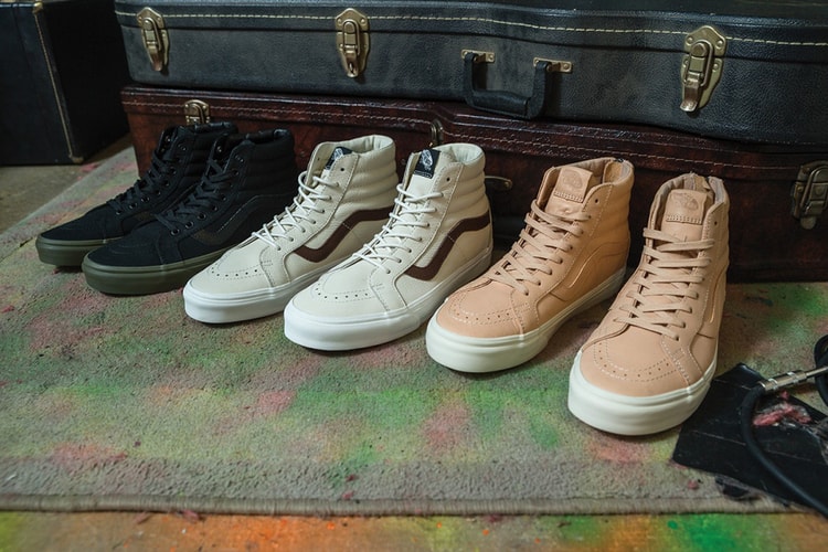 Vans Sk8-Hi Receives Premium Iterations for Fall/Winter 2016