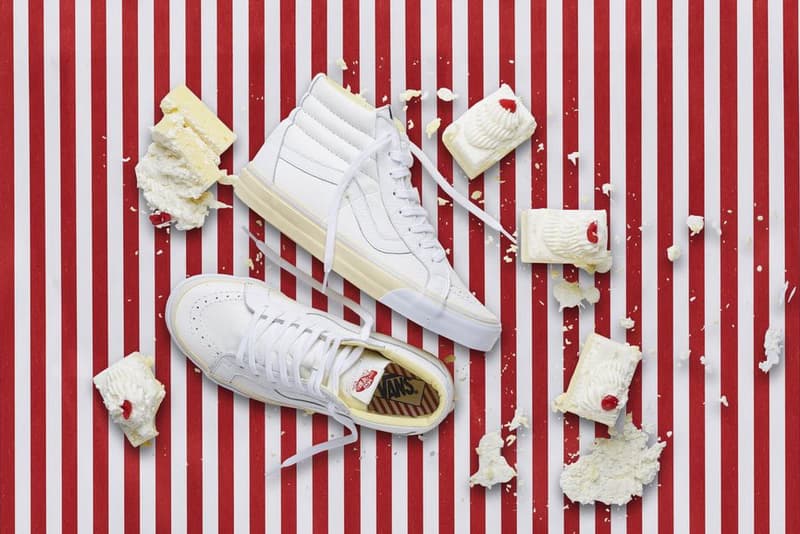 Jeff Han FLY Vans Sk8 Hi Ruby Cake