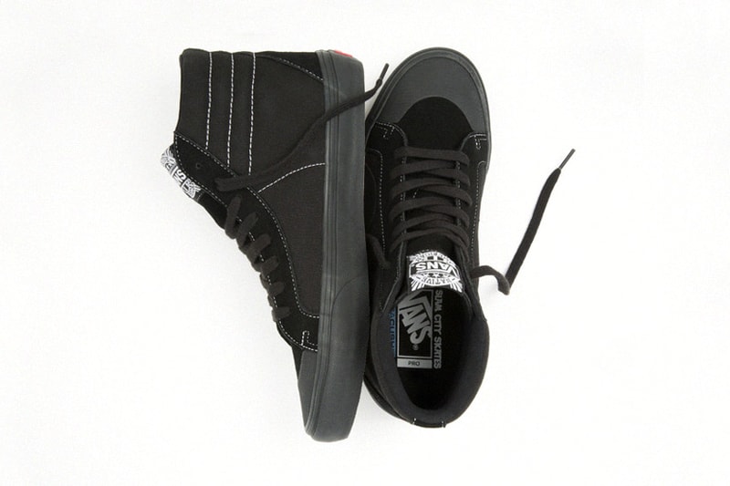 Slam City x Vans Collaboration 2016 Fall Winter Native Lampin Off White Black