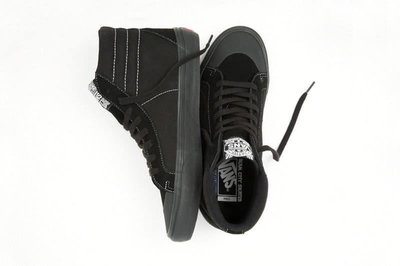 Slam City x Vans Collaboration 2016 Fall Winter Native Lampin Off White Black