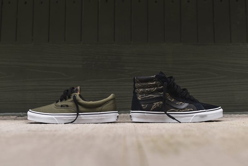 Vans Drops a Pack of Tiger Camo-Covered Classics