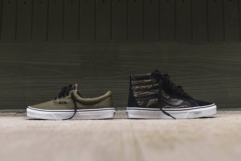 Vans Sk8 Hi Era Tiger Camo