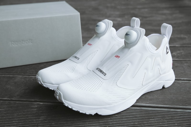 Vetements x Reebok White Instapump Pump Supreme
