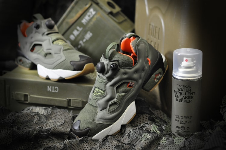 Winiche & Co. Joins mita sneakers for a Flight Jacket-Inspired Reebok Instapump Fury OG