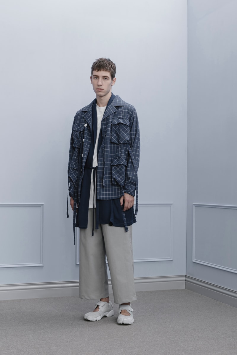 wisdom 2017 Spring Summer Unresolvable Collection jackets pants t-shirts hats pullovers grey suits athleisure urbanite