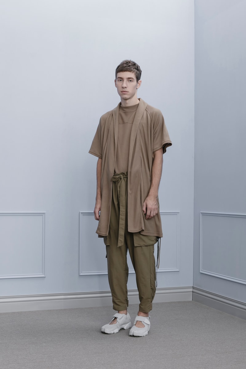 wisdom 2017 Spring Summer Unresolvable Collection jackets pants t-shirts hats pullovers grey suits athleisure urbanite