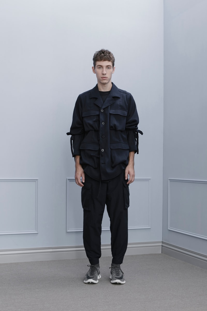 wisdom 2017 Spring Summer Unresolvable Collection jackets pants t-shirts hats pullovers grey suits athleisure urbanite