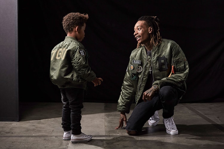 Wiz Khalifa and His Son Collaborate on a Clothing Line
