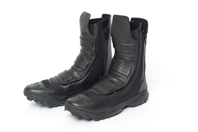Yohji Yamamoto x adidas Ski Inspired Boots 2016 black neoprene leather zipper white midsole