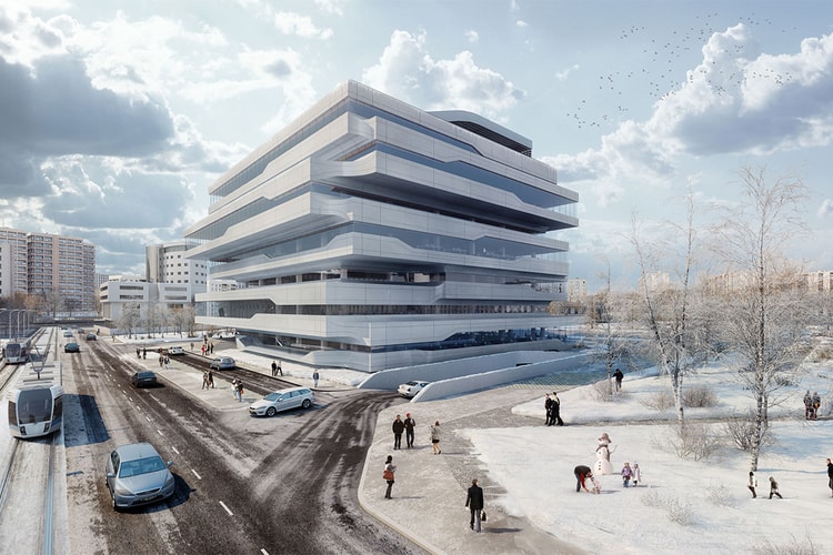 Take a Virtual Tour of Zaha Hadid's Dominion Office Building in Moscow