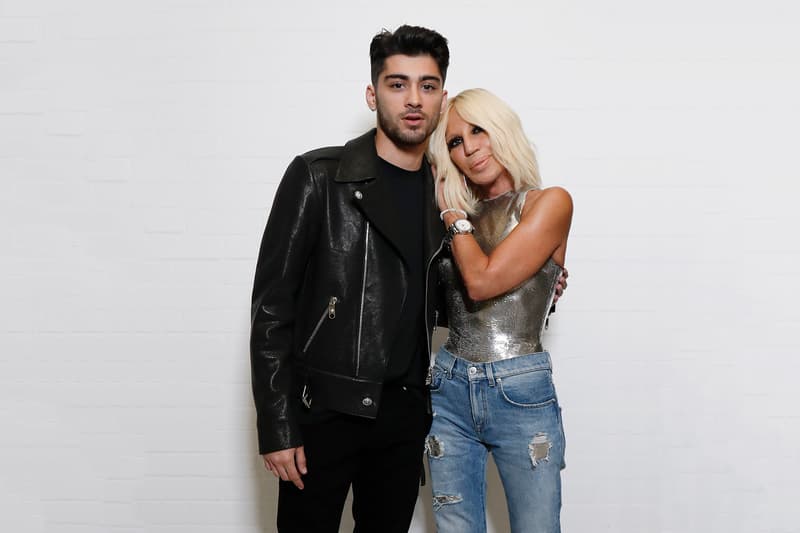 Zayn x Versus Versace Capsule Collection Donatella Versace