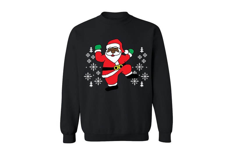 2 Chainz 2016 Dabbin' Santa Jumpers In Black Red Green White
