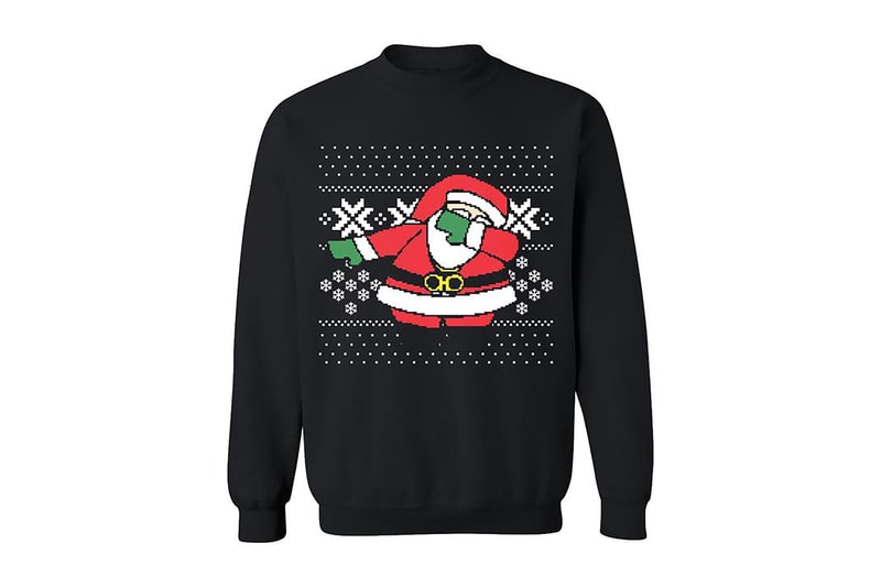 2 Chainz 2016 Dabbin' Santa Jumpers In Black Red Green White