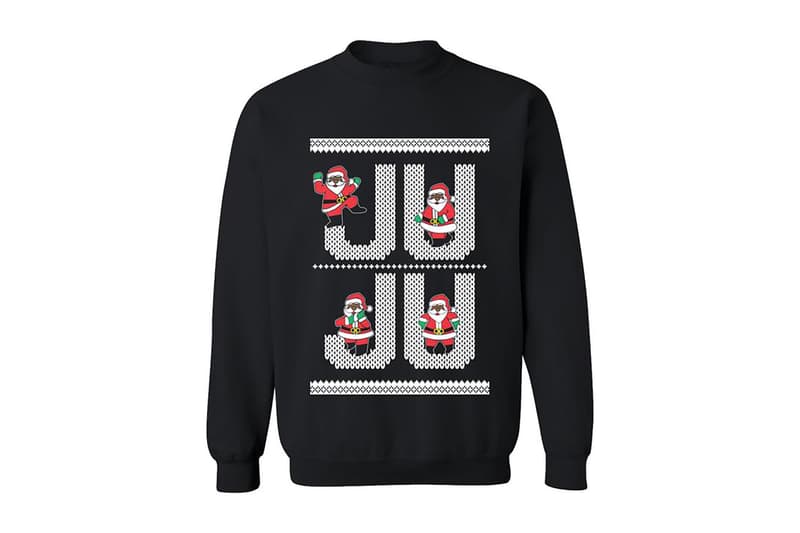 2 Chainz 2016 Dabbin' Santa Jumpers In Black Red Green White