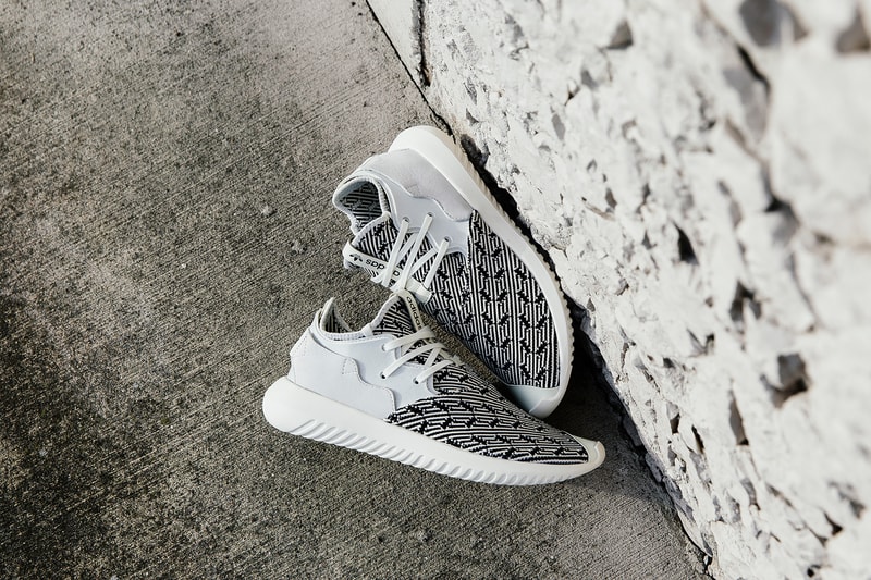 adidas Tubular Entrap Primeknit and Off-White Sneaker