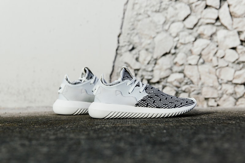 adidas Tubular Entrap Primeknit and Off-White Sneaker