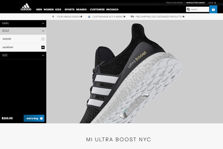 The adidas UltraBOOST Finally Gets mi adidas Customization Service