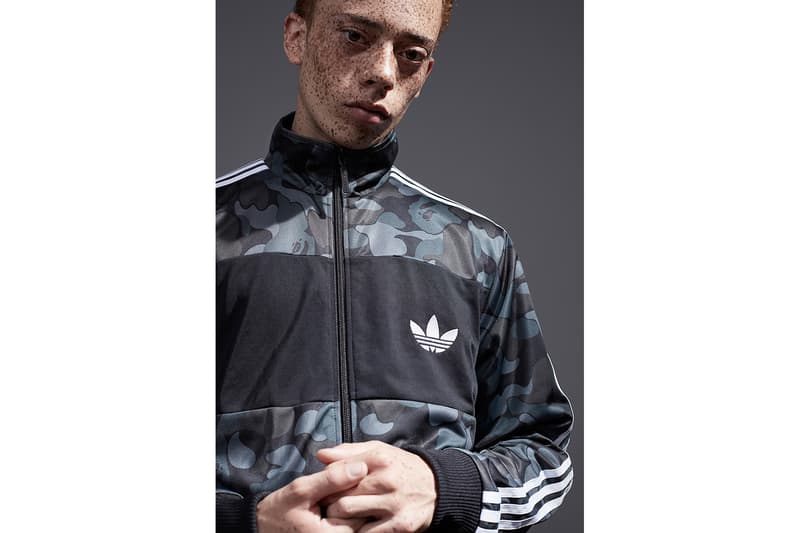 adidas Originals x BAPE 2016 Fall Winter Collection A Bathing Ape Three Stripes Japan Germany Camo Ape Head