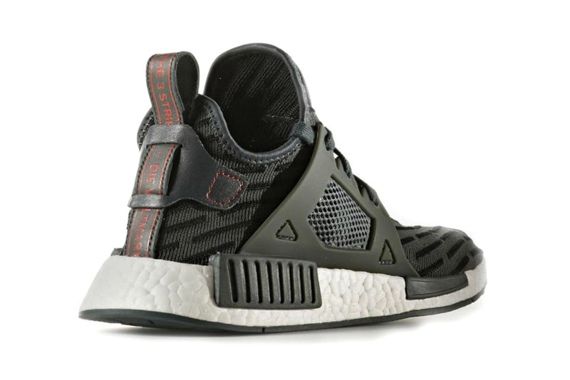 adidas Originals NMD XR1 Utility Ivy BOOST midsole Cage Leather heel strap Three Stripes