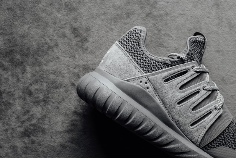 adidas originals Tubular Radial Charcoal Solid Gray