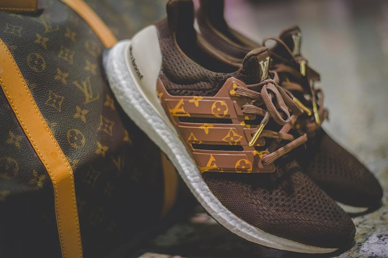 adidas UltraBOOST Louis Vuitton Dent Kicks Custom