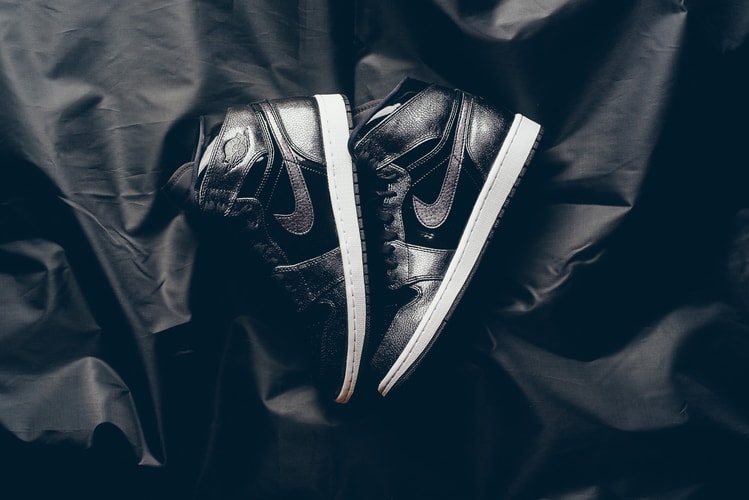 The Air Jordan 1 Gets Dressed in Black Patent Leather
