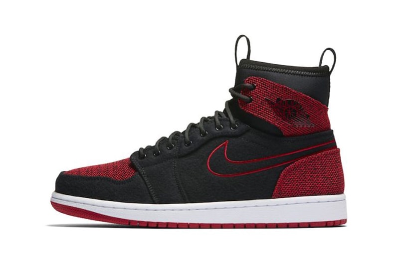 Air Jordan 1 Ultra High Banned black red