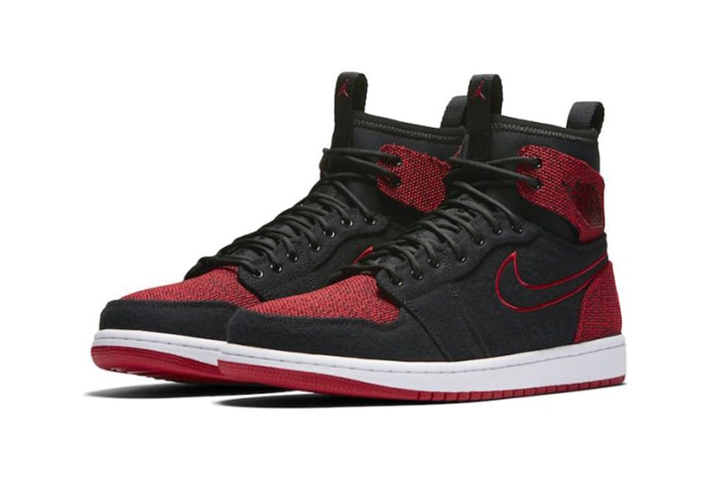 Air Jordan 1 Ultra High Banned black red