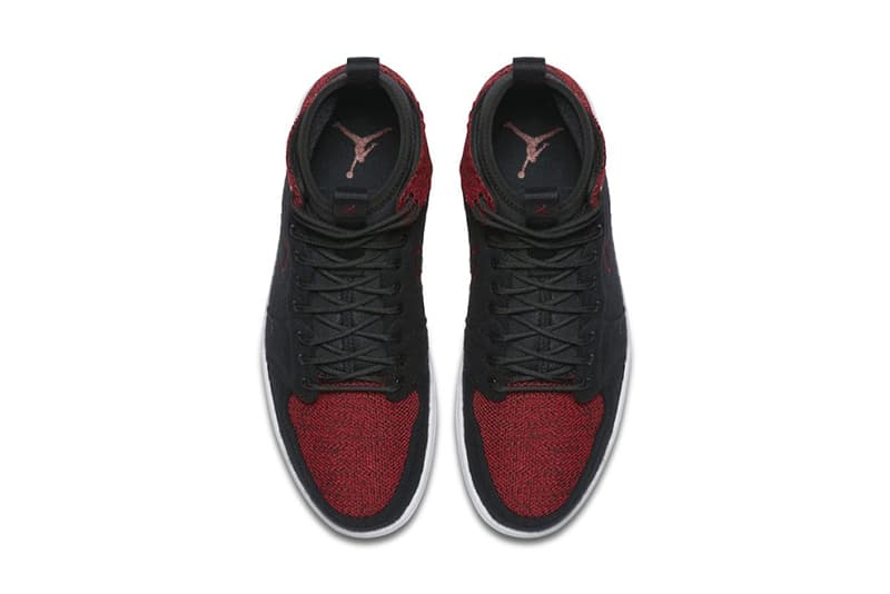 Air Jordan 1 Ultra High Banned black red