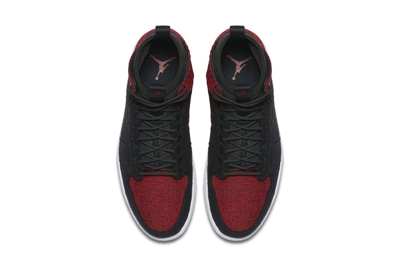 Air Jordan 1 Ultra High Banned black red