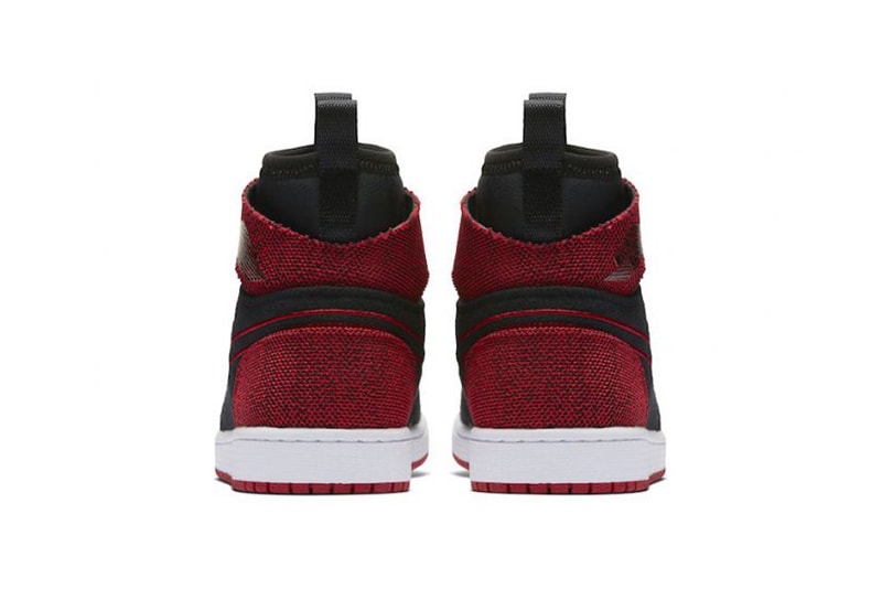 Air Jordan 1 Ultra High Banned black red