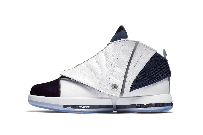 Nike air jordan 16 midnight navy basketball sneaker