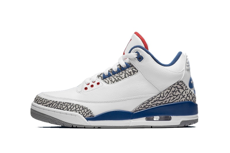 Air Jordan 3 True Blue Official Images