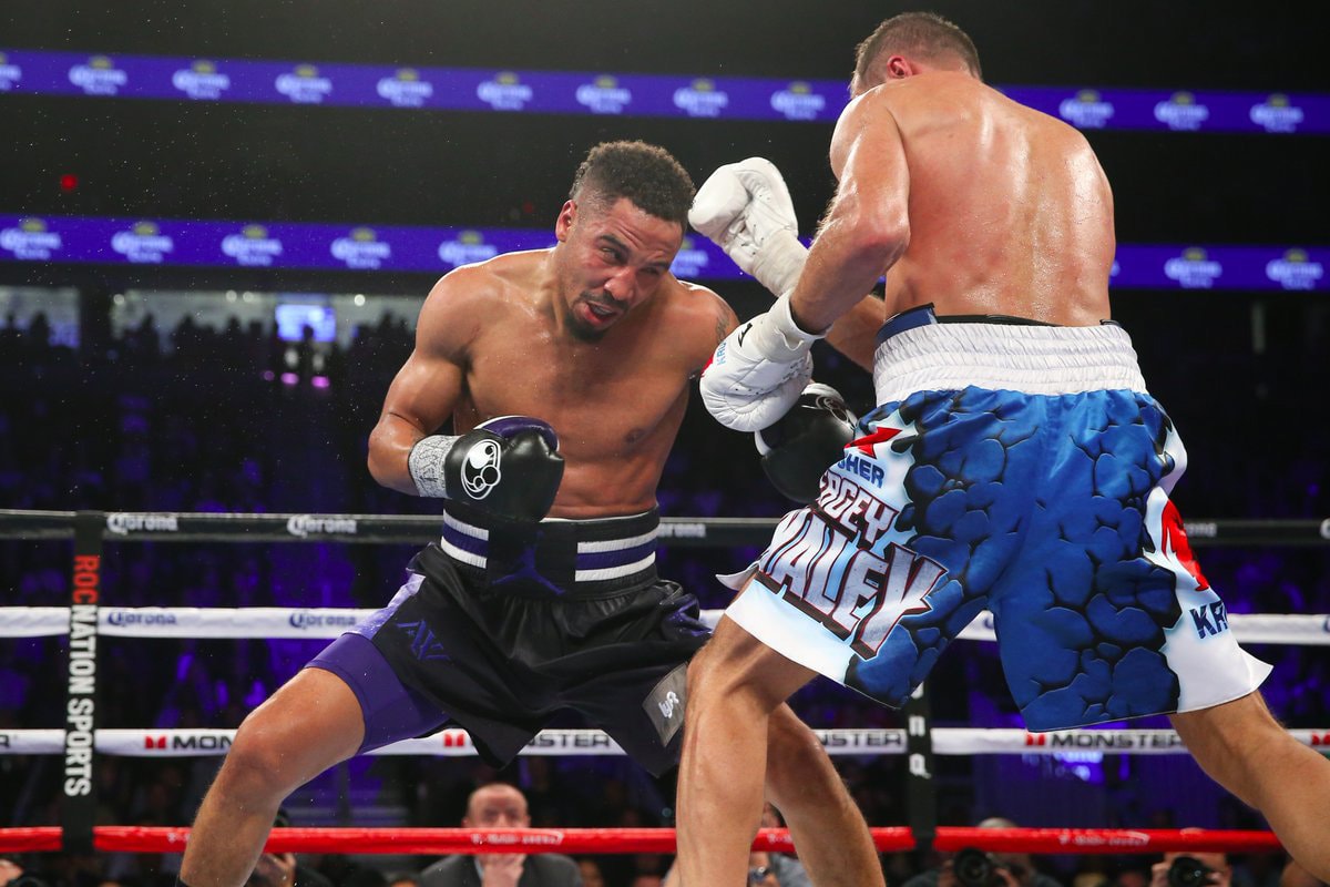 Andre Ward Is Crowned the Light-Heavyweight World Champion Boxing Los Vegas Sergey Kovalev